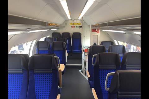 Škoda Transportation double-deck push-pull coach.